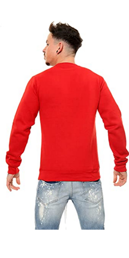 Men Plain Round Neck Full Sleeve Sweatshirt